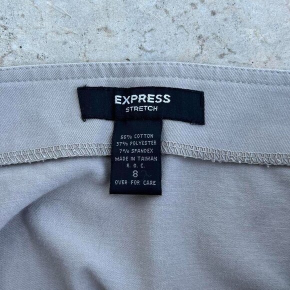 VIntage Express Mini Skirt Y2K 90s Skirt Women's 8 - Picture 3 of 7